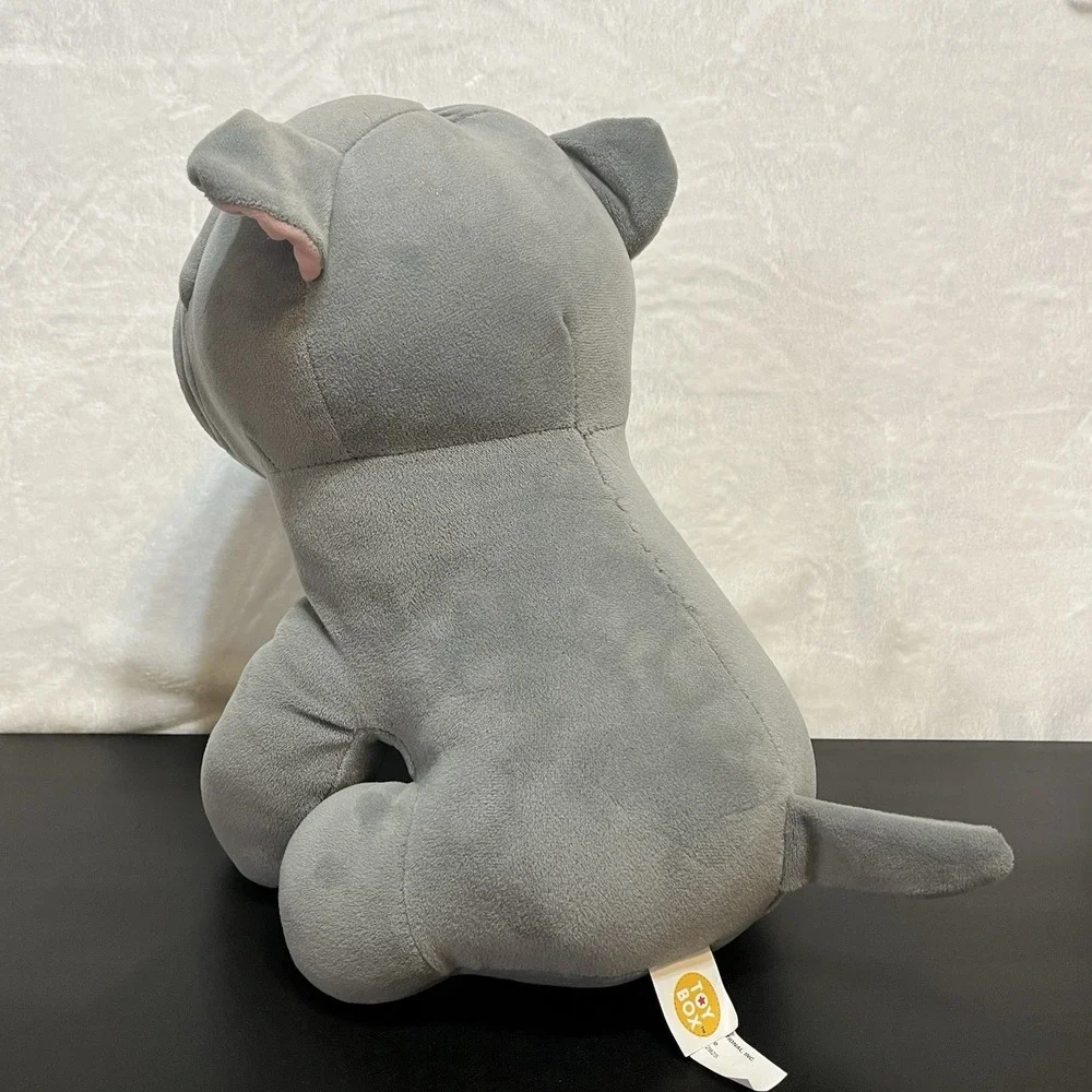 Shar-Pei Sharpei Plush English BullDog Wrinkles Stuffed Animal Stitched Eyes 11
